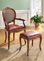 Sitzm&ouml;bel mit echtem Lederbezug BRAUN