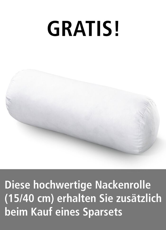 Daunen-Bettwarenprogramm zum 125 Jahre OBB Jubiläum WEISS