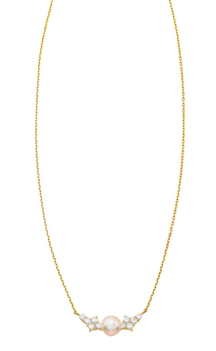 Halskette mit S&uuml;&szlig;wasser-Zuchtperle 