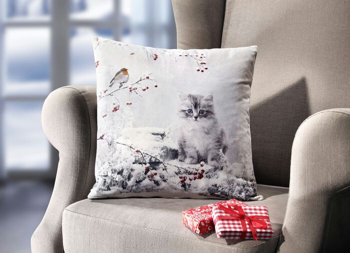 Kissenbezug mit Rei&szlig;verschluss 