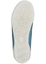 Andrea Conti Slipper mit praktischem Rei&szlig;verschluss BLEU