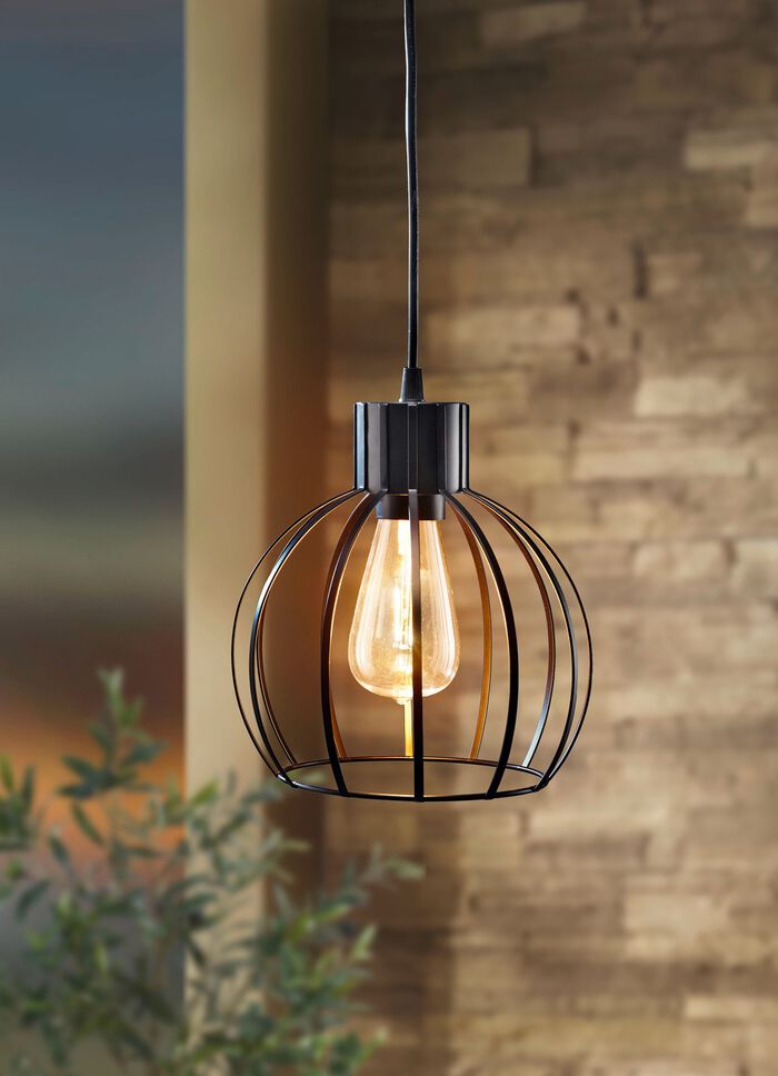 Solar-H&auml;ngeleuchte mit D&auml;mmerungssensor 