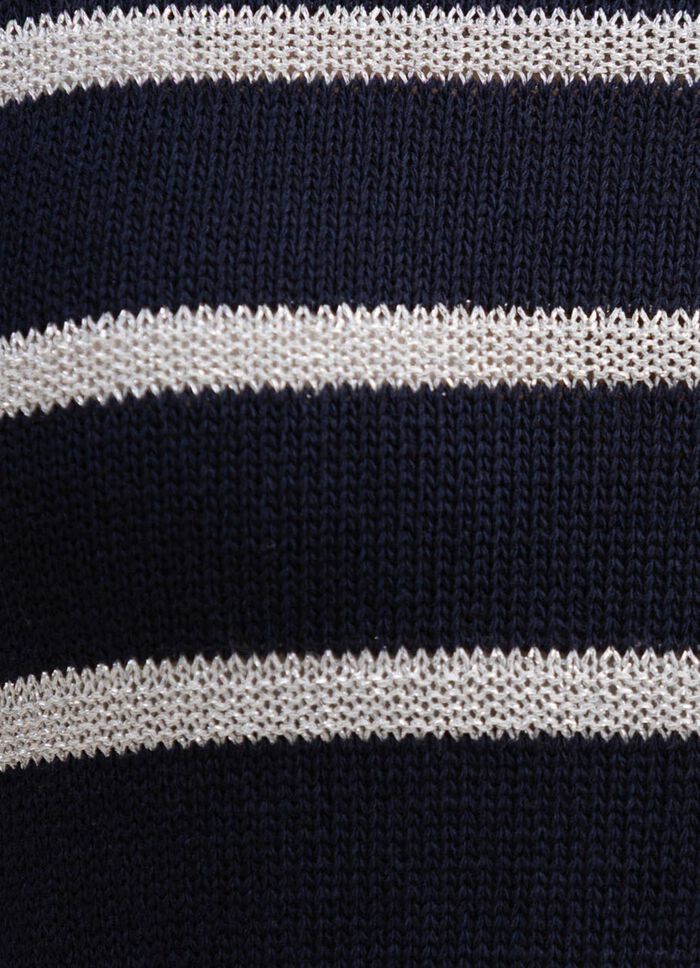 Pullover mit edlen Glitzerstreifen 