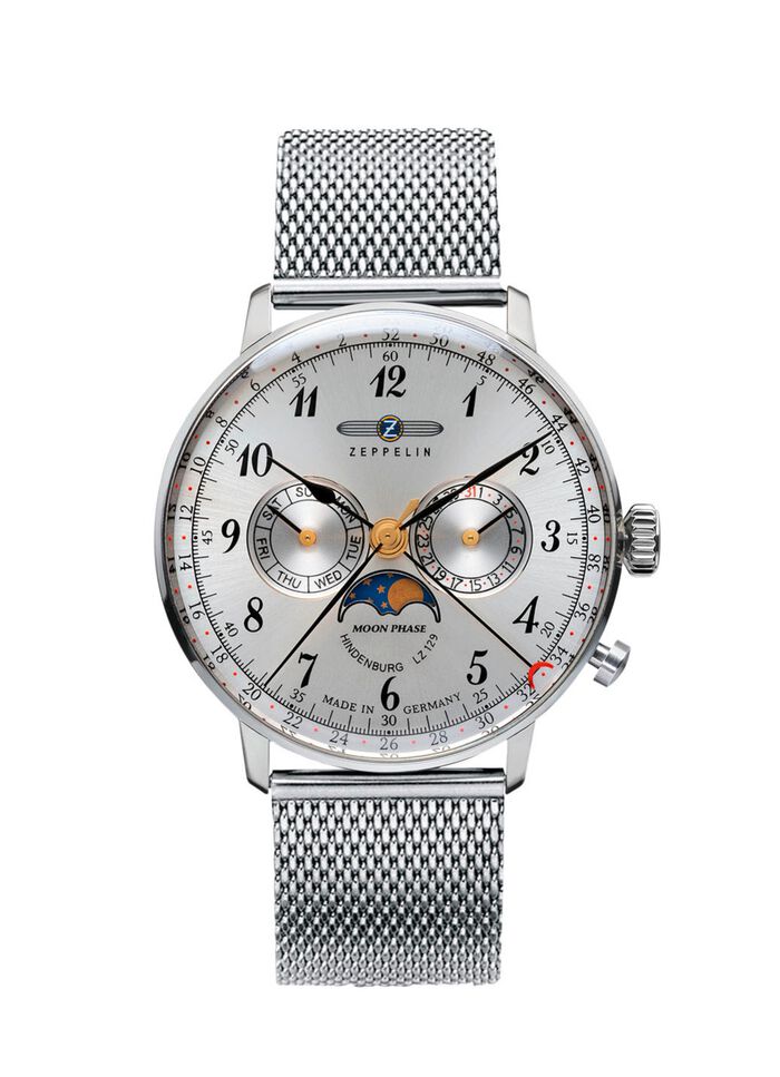 Zeppelin-Quartz-Partneruhren aus der Serie Hindenbrurg 
