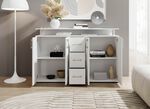 Stylisches Highboard WEISS