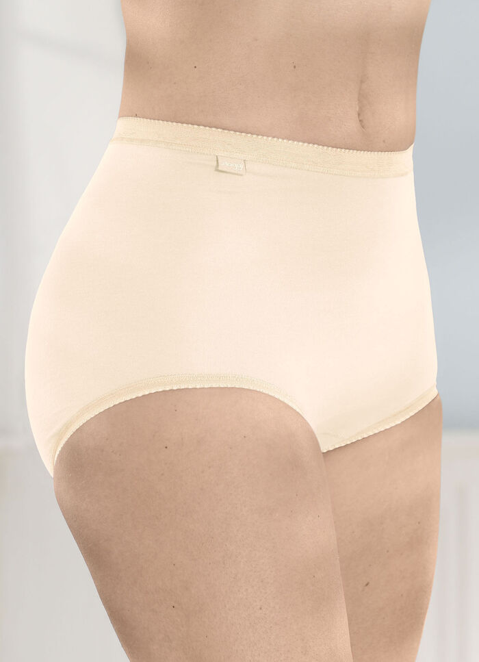 Sloggi Viererpack Slips mit elastischen Abschlüssen 