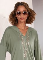 Ros&eacute;goldfarbene Halskette 