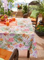 Digitalbedruckte Tischdecke aus 100% Baumwolle 