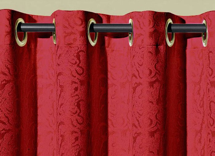 Leicht glänzende Wohnaccessoires ROT