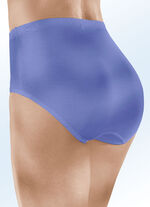 Viererpack Slips mit Gummizug 2X LAVENDEL, 2X SCHWARZ
