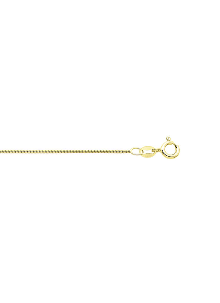 Vergoldete Schlangenkette aus Silber 