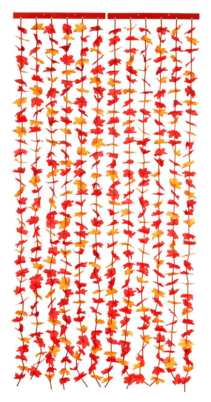 Dekorativer Bl&auml;ttervorhang f&uuml;r Balkon oder Terrasse 