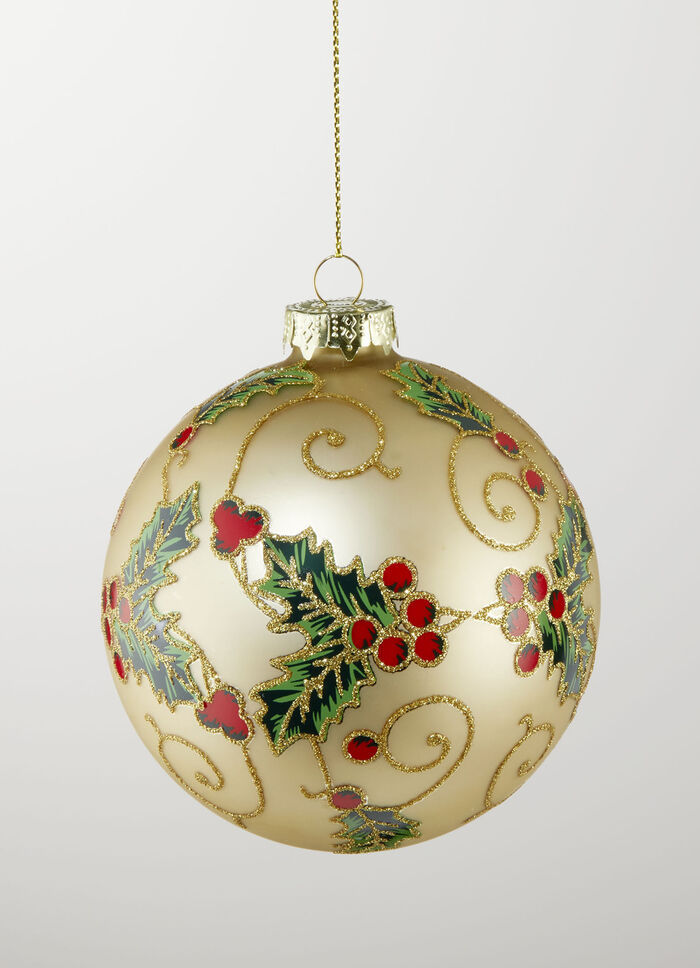 Festlicher Christbaumschmuck CHAMPAGNER