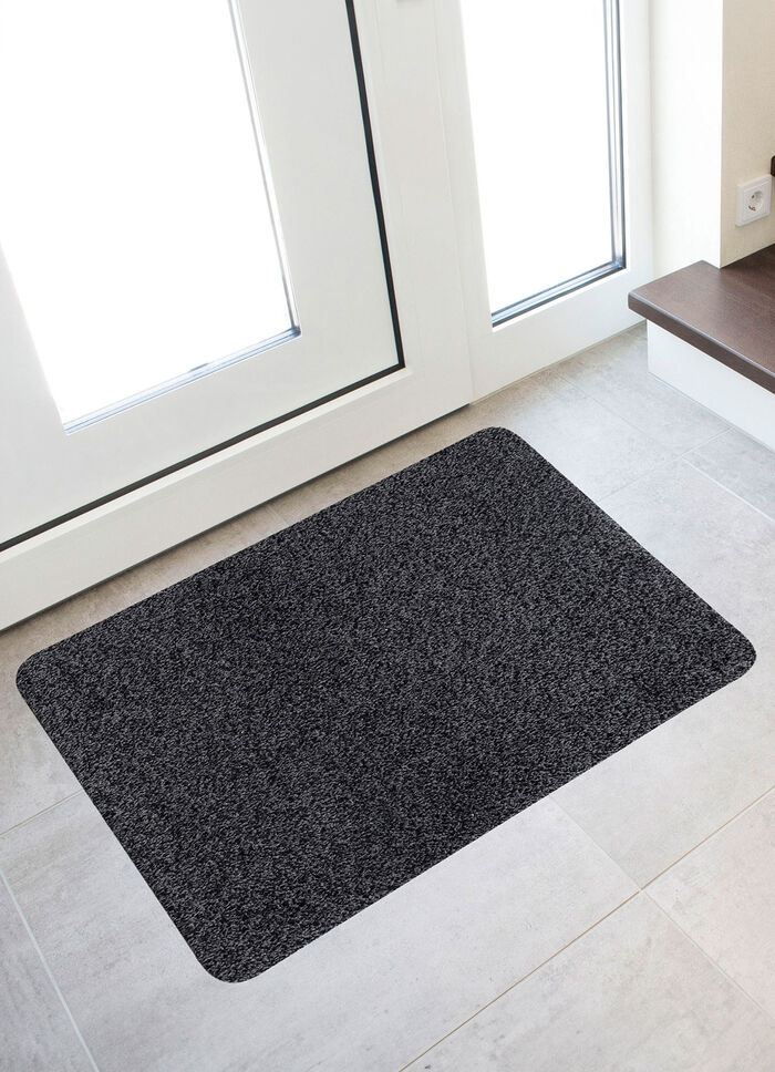 Waschbare Schmutzfangmatte für innen und außen ANTHRAZIT