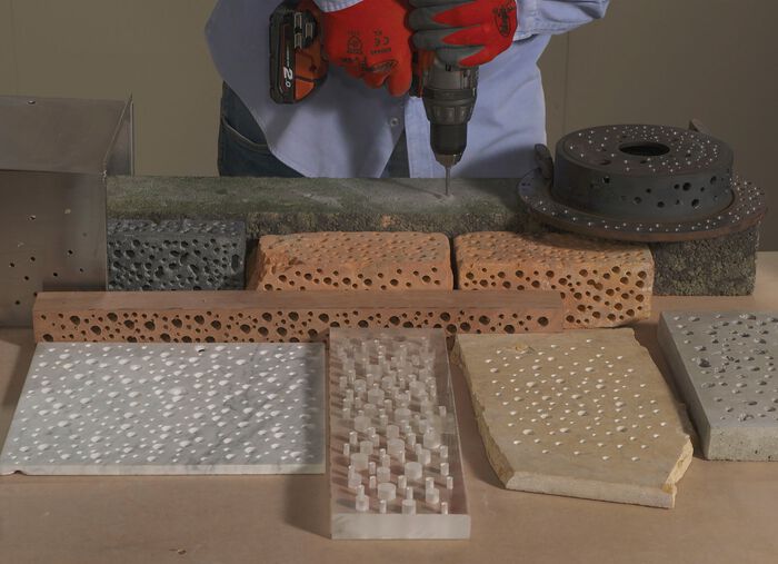 Hammersmith Drill Bit Pro-Bohrk&ouml;pfe SCHWARZ-SILBER