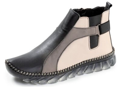 Gemini, trendige Damen-Boots, Weite G, mit herausnehmbarem Fu&szlig;bett 