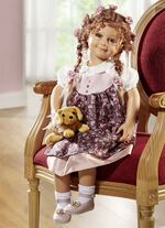 K&uuml;nstlerpuppe Jenny von Sieglinde Frieske 