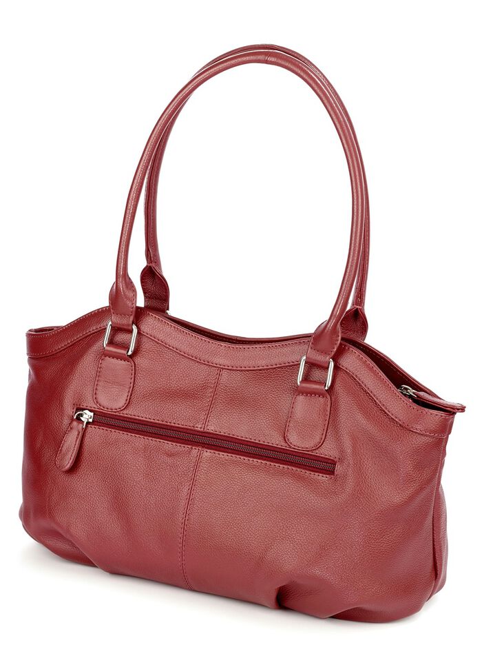 Laurina Tasche aus Kalb-Nappaleder RUBINROT