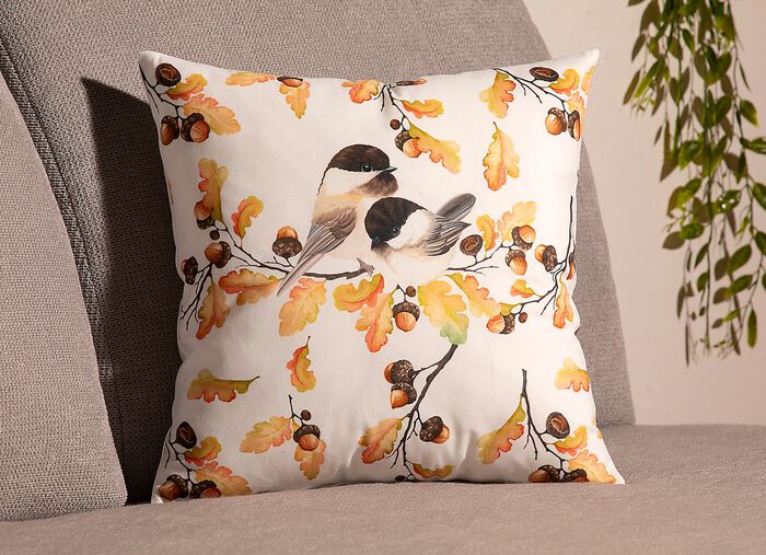 Kissenbezug in Veloursoptik 