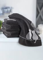 Frottier-Serie von Caw&ouml; ANTHRAZIT