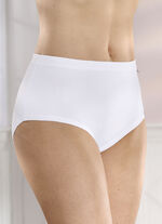 brio lingerie Fünferpack Slips WEISS