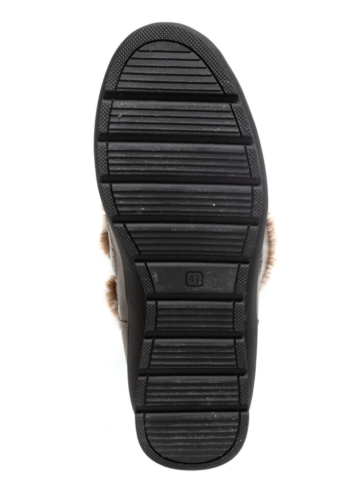 ELENA EDEN, gefütterte Damen-Boots, Winterschuhe, Weite G, mit herausnehmbarem Fußbett BRONZE