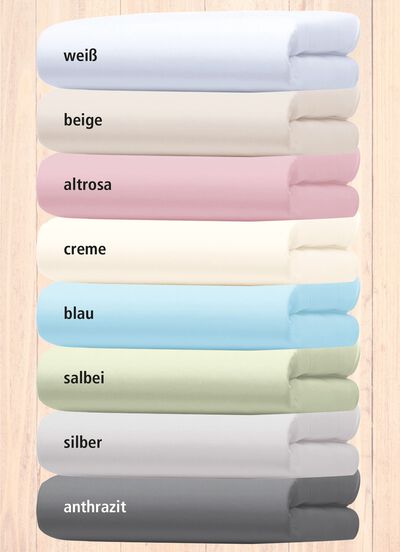 Jersey-Stretch-Elasthan-Spannbettt&uuml;cher Excellent von Florella 