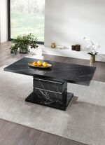 Eleganter Couchtisch mit Marmor-Optik MARMOR-GRAU