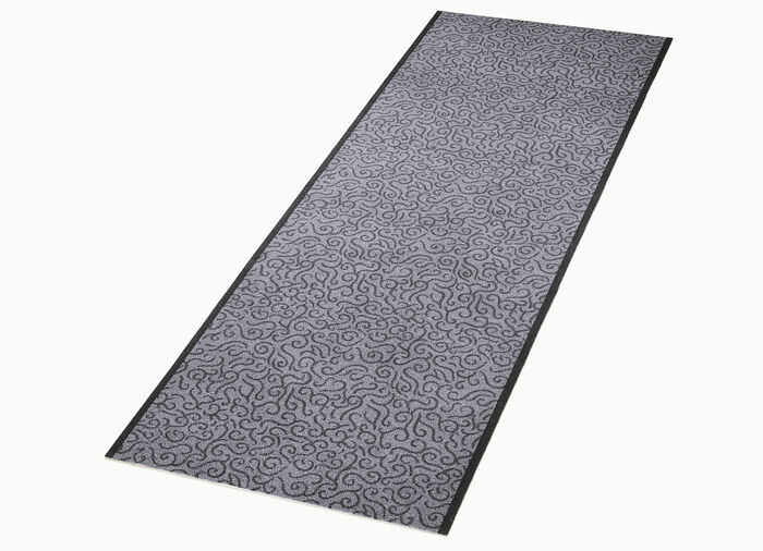 Robuste Schmutzfangläufer nach Wunschmaß GRAU