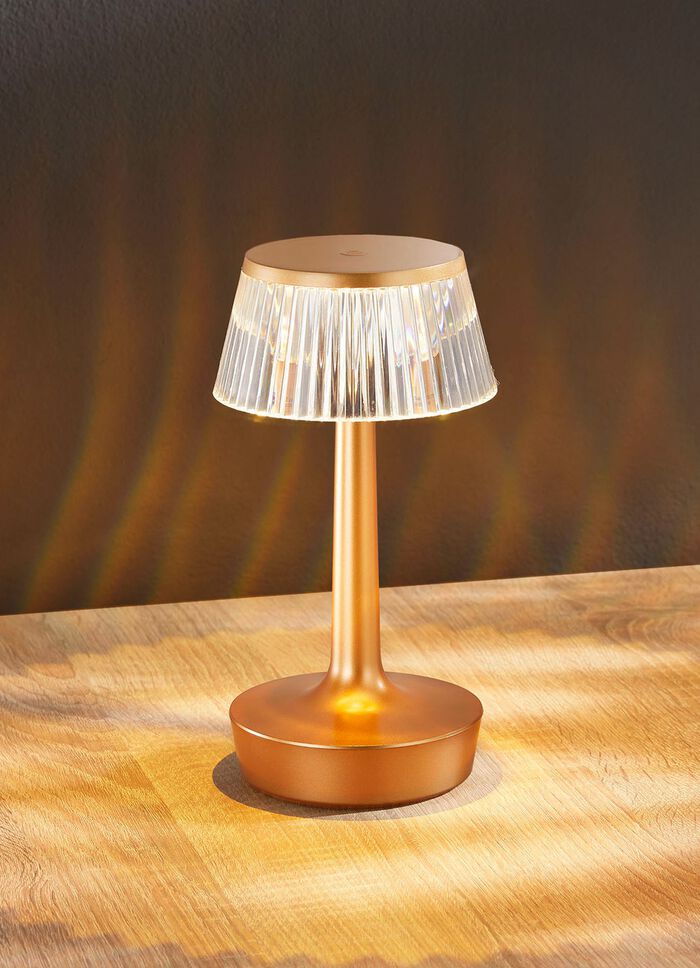 LED-Tischleuchte mit Kristall-Effekt 