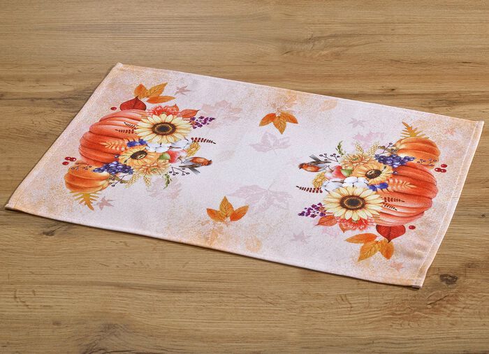 Tisch- und Raumdekoration mit herbstlichen Motiven NATUR-BUNT