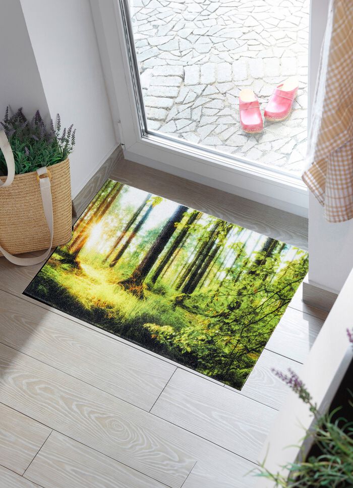 Fu&szlig;matte mit rutschhemmender R&uuml;ckseite 