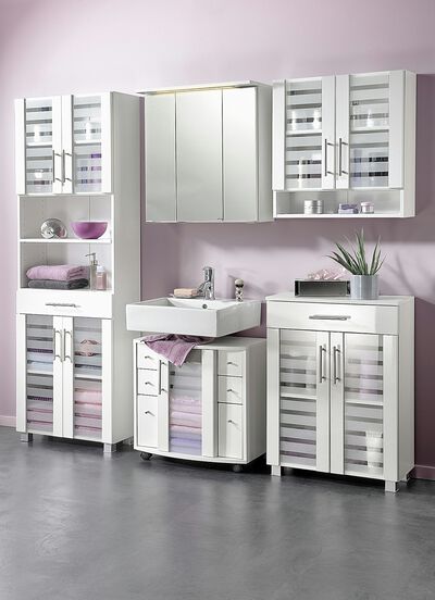 Badm&ouml;bel-Programm mit MDF-Front 