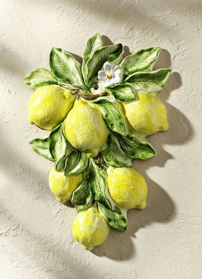 Wanddekoration aus italienischer Keramik 