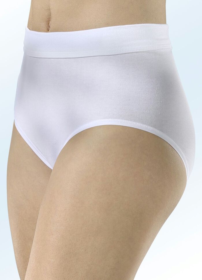 Speidel Dreierpack Slips mit Dehnbund WEISS
