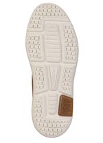 Waldl&auml;ufer, bequeme Herren-Sneaker, Weite H, mit herausnehmbarem Fu&szlig;bett COGNAC-MARINE