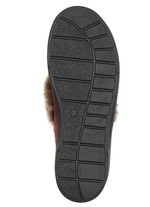 ELENA EDEN, warme Damen-Hausschuhe, Weite H, mit Lammfell 