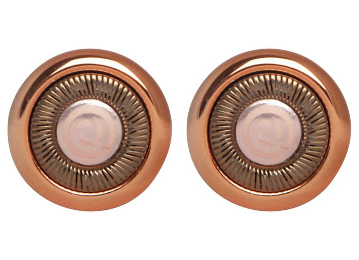 2 Ersatzk&ouml;pfe f&uuml;r Haarentferner Roxy Pocket Shaver 