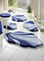 Tolle Badgarnitur in barfußweicher Qualität BLAU