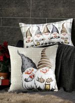 Kissenbezug Wichtel mit Rei&szlig;verschluss 