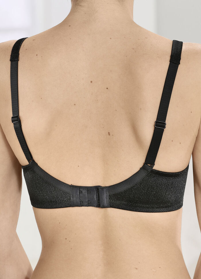 Sassa Bügel-BH mit elastischer Spitze SCHWARZ