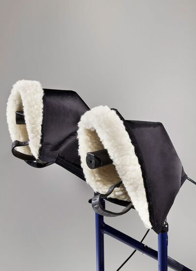 Handwärmer aus Schurwolle 