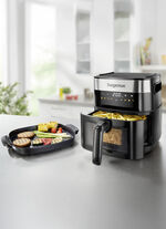 Hei&szlig;luft-Fritteuse 2-in-1 