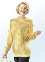 Pullover mit Strukturmuster MESSING
