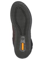 Stiefelette mit pfiffigem Pl&uuml;schbesatz 