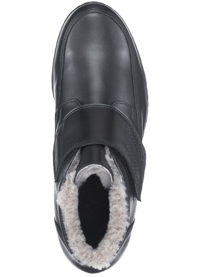 ELENA EDEN Stiefelette aus Rind-Anilinleder SCHWARZ