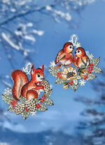 Fensterbild Eichhörnchen 