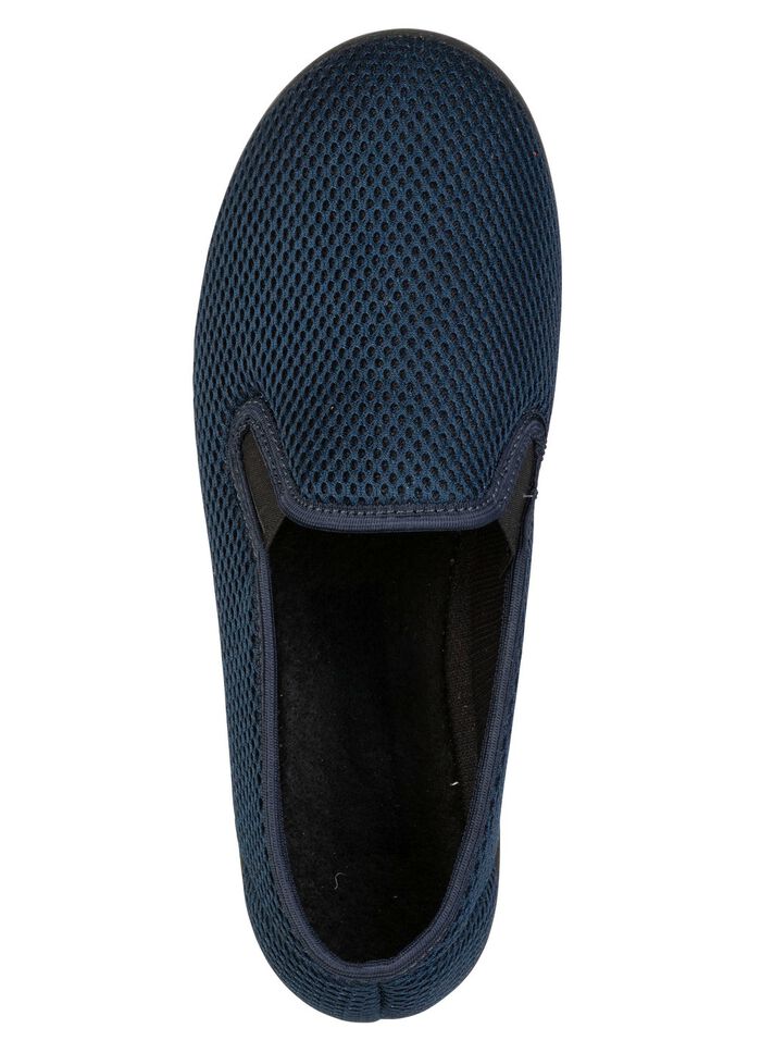 Bequeme Herren-Hausschuhe, Weite H, mit anatomisch geformtem Fu&szlig;bett 