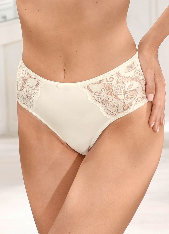 Susa Slip mit Elastikspitze 