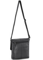 Tasche aus bestem Büffelleder SCHWARZ